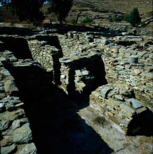 Kea. Agia Irini, bronzezeitliche Siedlung, Tempelgasse