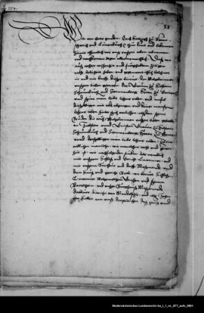 Lehensbrief des Herzogs Erich von Braunschweig-Lüneburg für Graf Otto zu Holstein-Schaumburg wegen Lauenau, Mesmerode und Bokeloh