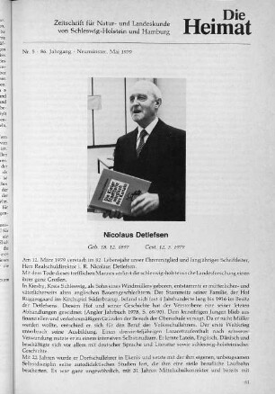 Nr. 5. 86. Jahrgang. Neumünster, Mai 1979.