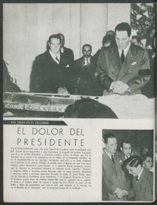 El dolor del presidente