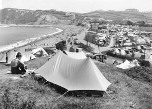 Frankreich. Urlaub.Campingplatz bei Biscarrosse am Atlantik
