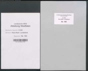 Umlage der aufgrund der französischeb Conventionen von Geldern, Kleve, Mörs und Mark zu bezahlenden Gelder