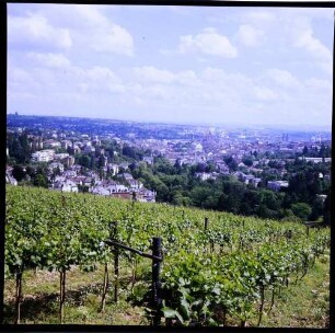 Wiesbaden: Blick vom Neroberg auf die Stadt