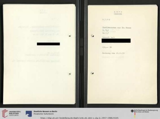 Erwerbungsjahr: 1970