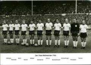 Die Deutsche Fußball-Nationalmannschaft von 1966