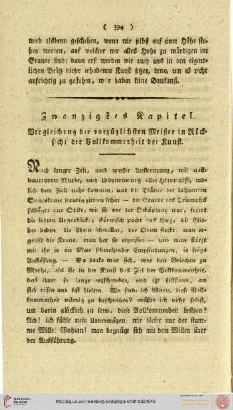 Zwanzigstes Kapitel