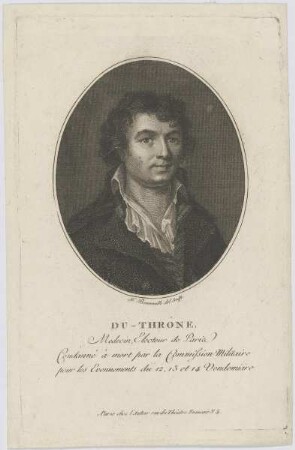 Bildnis des Du-Thrône