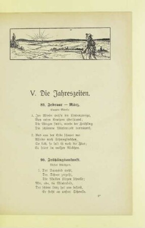 V. Die Jahreszeiten