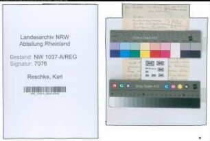 Entnazifizierung Karl Reschke , geb. 00.00.0000 ()
