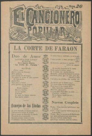 Nuevos couplets
