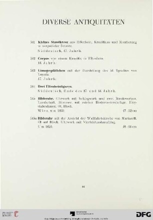 Diverse Antiquitäten