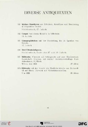 Diverse Antiquitäten