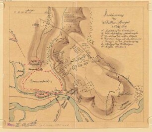 Erstürmung // des // Schellen-Berges // 2. Julÿ 1704 - BSB Cod.icon. 180 uad