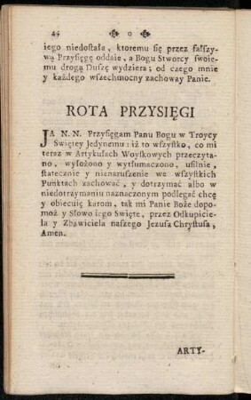 Rota Przysięgi