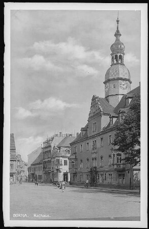 Borna. Rathaus