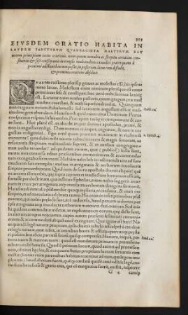 Eiusdem Oratio Habita In Laudem Sanctorum Quadraginta Martyrum ...