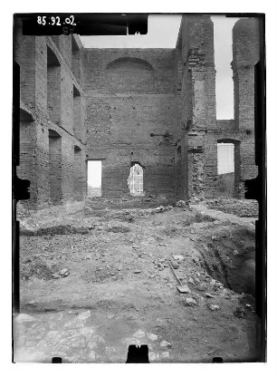 Magdeburg, Domplatz 5. Ruine der ehem. Domdechanei