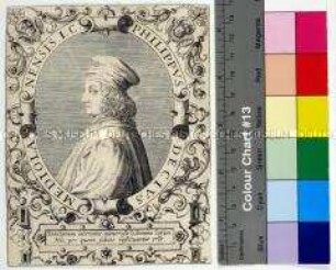 Porträt des italienischen Juristen Philippus Decius