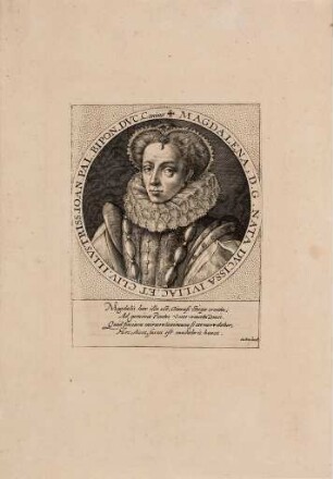 Magdalene (1553-1633) , Herzogin von Jülich-Kleve-Berg, Herzogin von Pfalz-Zweibrücken