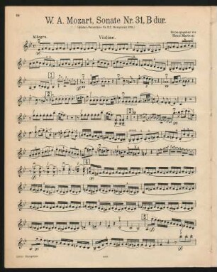 Violine[, KV 372]