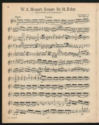 Violine[, KV 372]