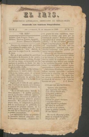 "El Iris" - [Editorial]