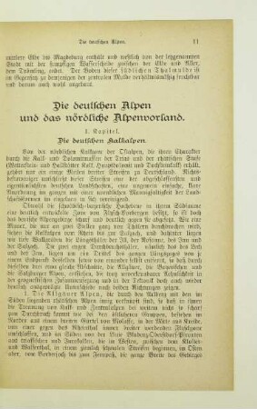 Die deutschen Alpen und das nördliche Alpenvorland