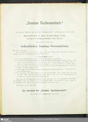 „Dresdner Kaufmannschaft“