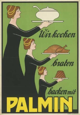 Wir kochen, braten mit Palmin - Pflanzenfett