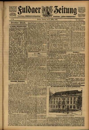 Zweite Ausgabe vom Freitag, den 09. März 1906.