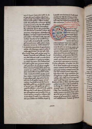 Zierinitiale (Psalm 97): C(antate domino canticum)
