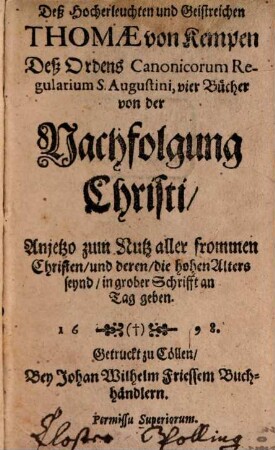 Nachfolgung Christi