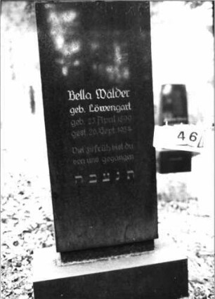 Grabstein 46 (neu: 899)