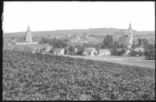 Mügeln. Blick auf Mügeln