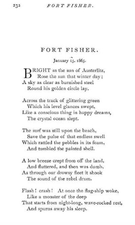 Fort Fisher. January 15, 1865.