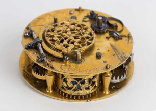 Taschenuhr mit Wecker, Etienne Oltramare, Genf, um 1675