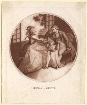 "Sorrows of Werter". Werther und Lotte am Klavier