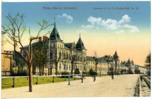 Pirna. Kaserne d. 1. K.S. Pionier-Bataillons No. 12