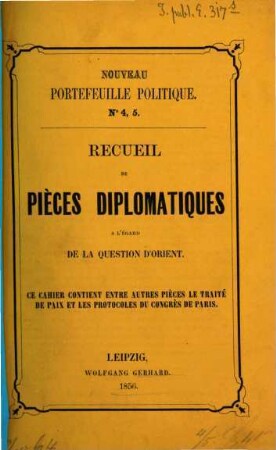 Nouveau portefeuille politique, 4