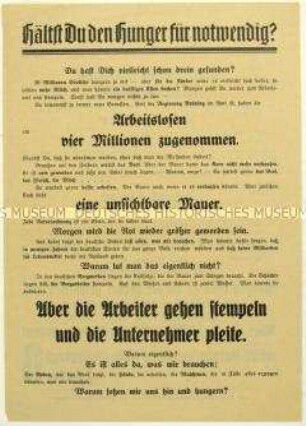 Aufruf der NSDAP zur preußischen Landtagswahl 1932