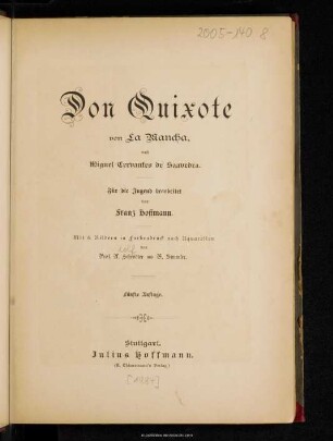Don Quixote von La Mancha