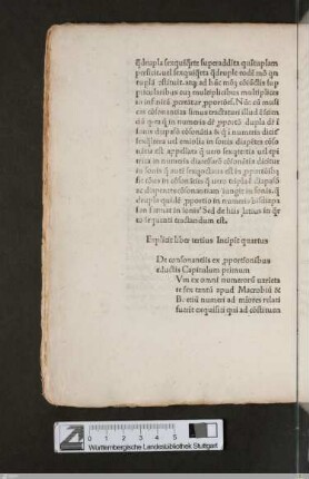 Liber IV / Cap. I