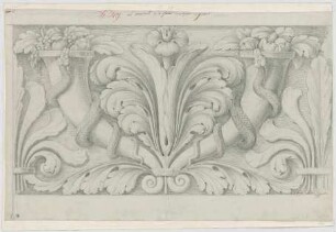 Fischer, Carl von; München, Karolinenplatz 4; Kronprinzen- Palais - Ornament (Detail)