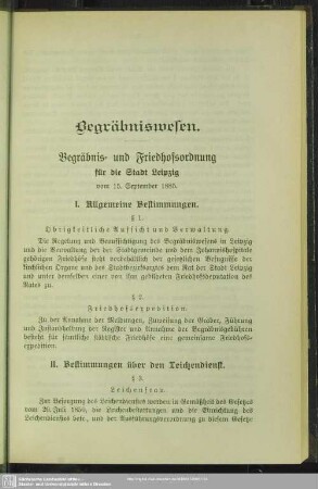 Begräbniswesen