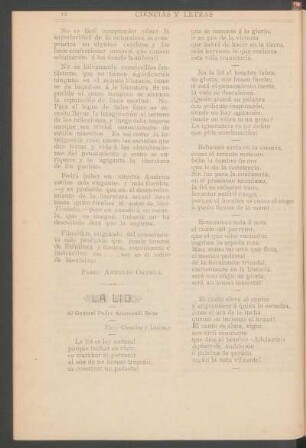 La lid : [Poesía]
