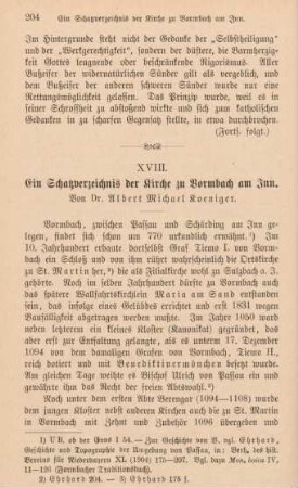 204-215 Ein Schatzverzeichnis der Kirche zu Bormbach am Inn