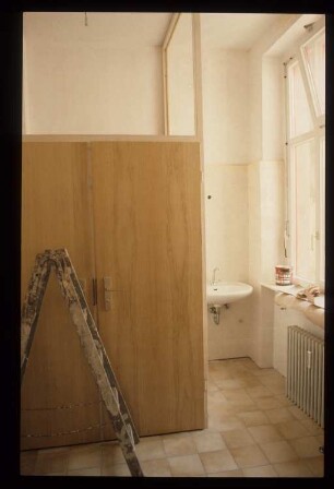 Diapositive: Eisenbahnstr. 23, Mai 1990