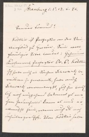 Brief an Heinrich von Herzogenberg : 17.06.1896