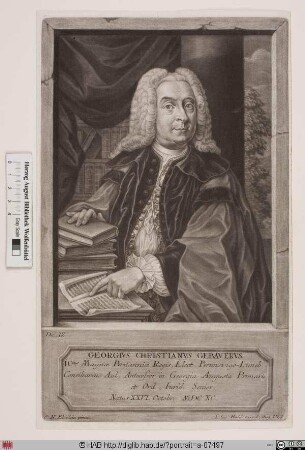 Bildnis Georg Christian Gebauer