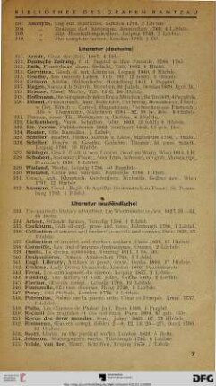Literatur (deutsche) (Nr. 311-332)